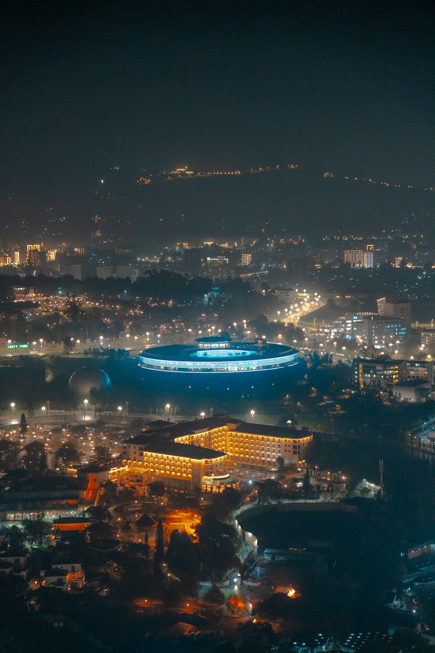 Night at Addis Abeba SHine ✨ Bright ADDIS